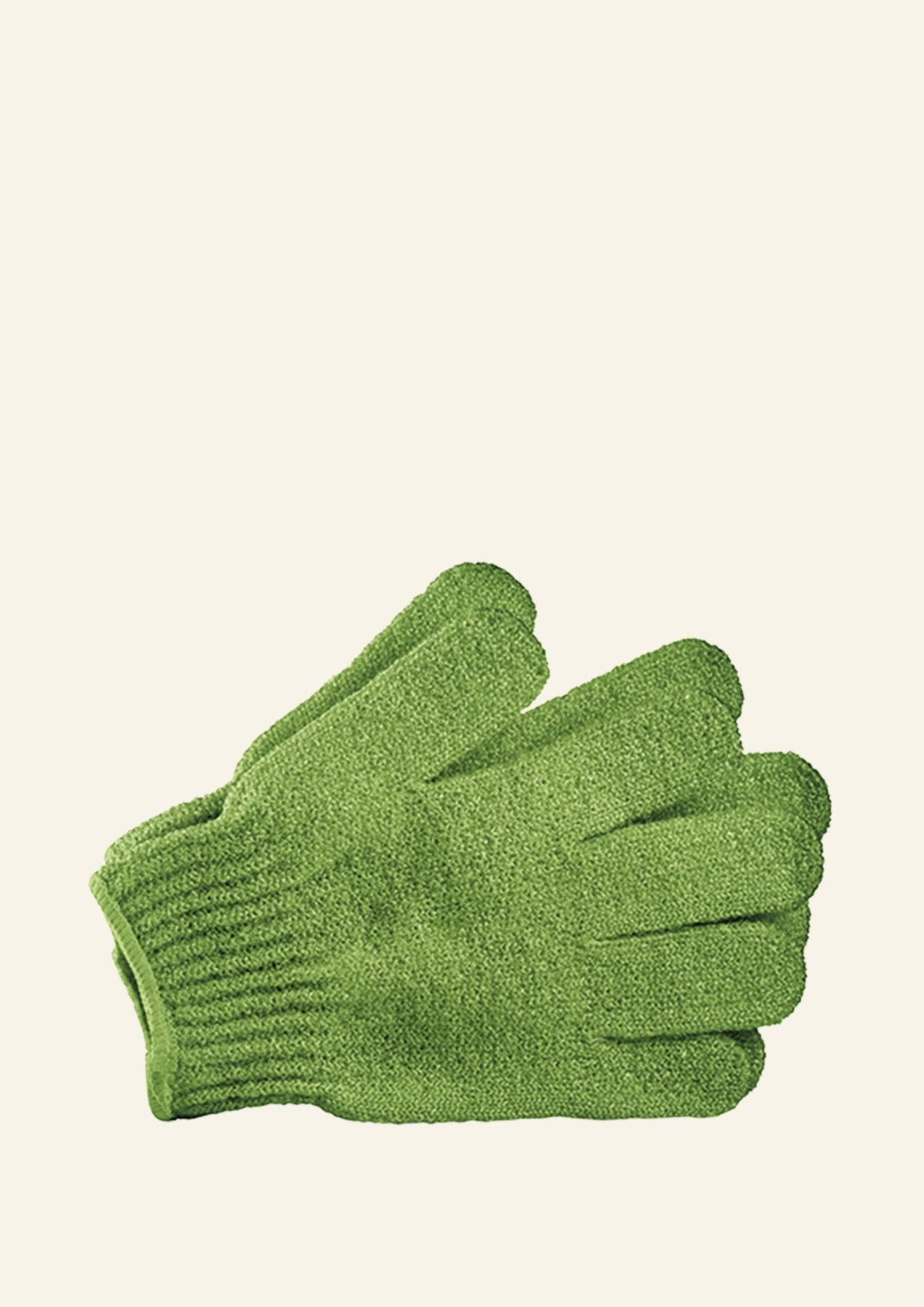 BATH GLOVES GREEN